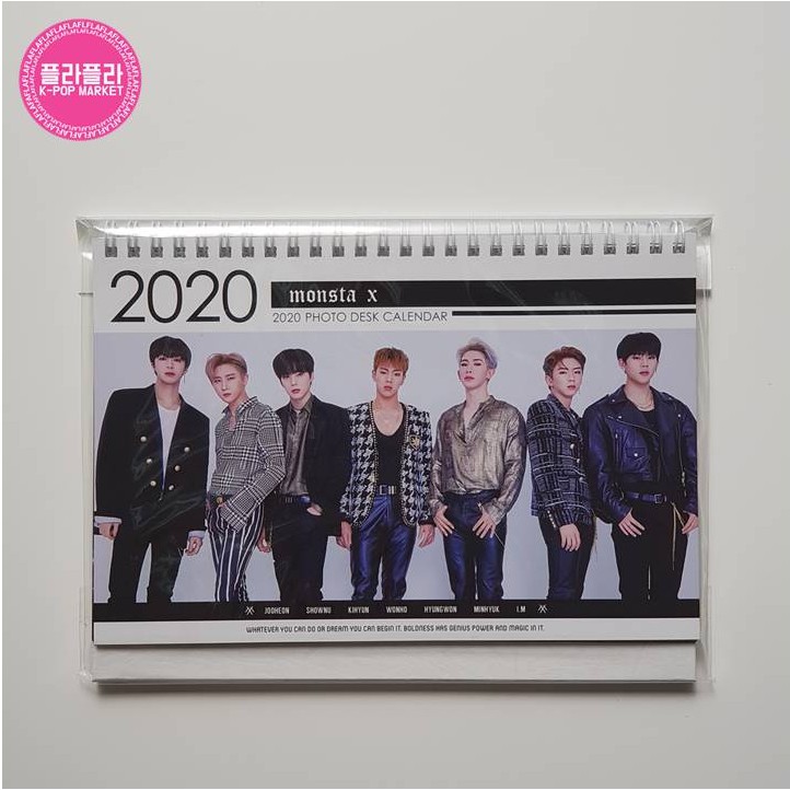 

Kalender Meja K-POP 2020-2021 NCT Red Velvet Super Junior Monsta X