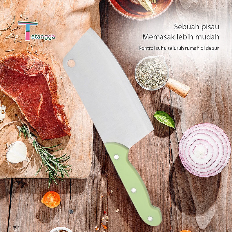 Cantik Pisau Dapur Set 5 in1 Pisau Gunting Dapur Peeler Set Stainless Talenan / Gunting / Pisau buah