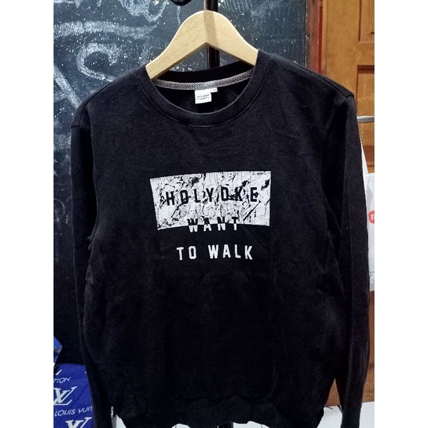 crewneck merk polham-sweter second