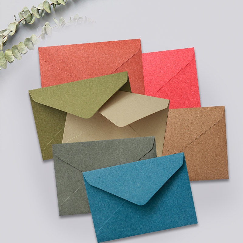 Creative Retro Solid Color Envelope Simple