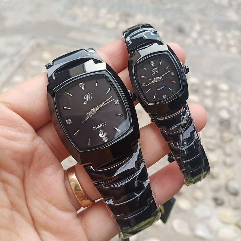 Free Box Jh 8413 Jims Honey Couple ( harga satuan) Jam tangan pria wanita