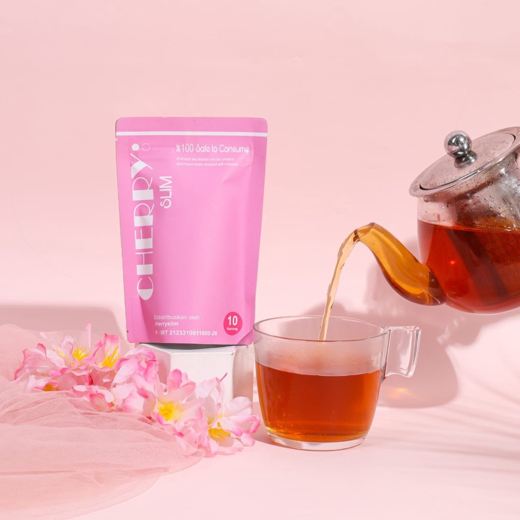 BEST SELLERDIET HERBAL TEH 10 HARI CHERRY FAST SLIM