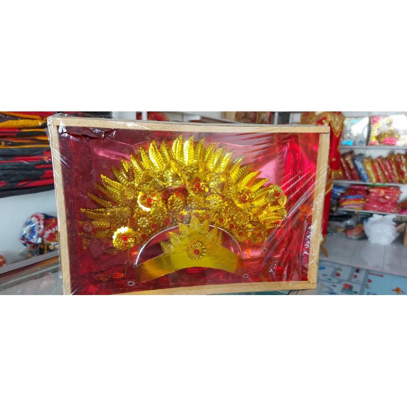 BEST SELLER MAHKOTA PENGANTIN ANAK TK ADAT PADANG/SUNTIANG ASLI AKSESORIS TARI KARNAVAL KARTINI
