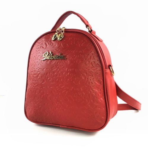 GI 2225 (RED) RISCE TAS RANSEL IMPORT WANITA CEWEK PEREMPUN JAKARTA batam