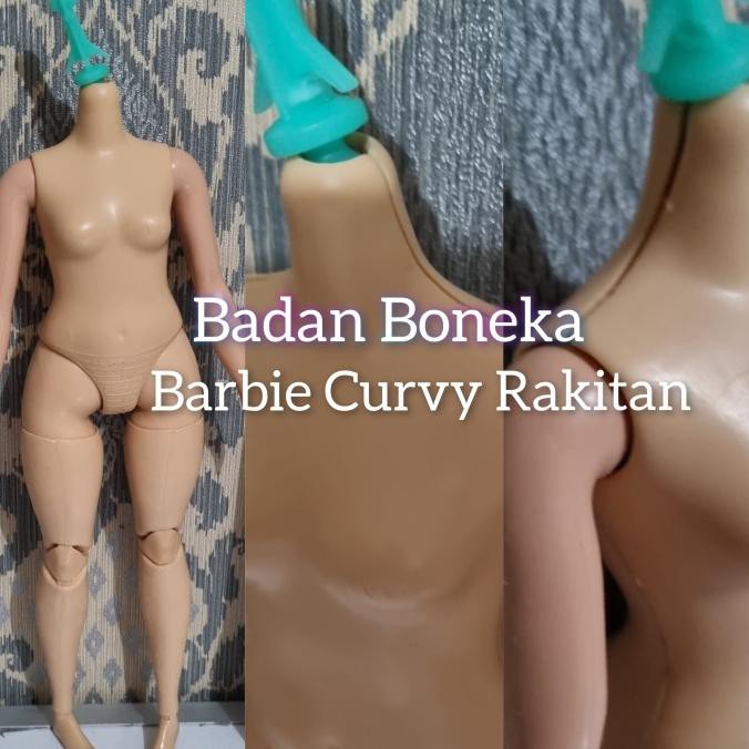 body Boneka Barbie Curvy Rakitan R1