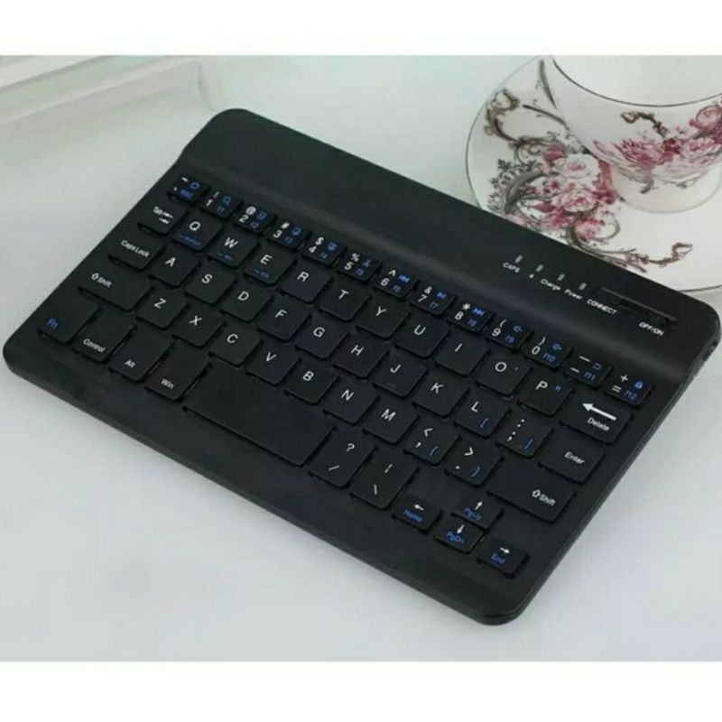 keyboard bluetooth wireless bisa di charge