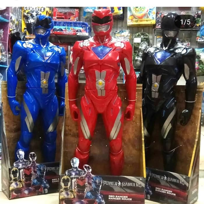 Jual Action Figure Power Rangers - power rangers -power rangers karet besar Murah