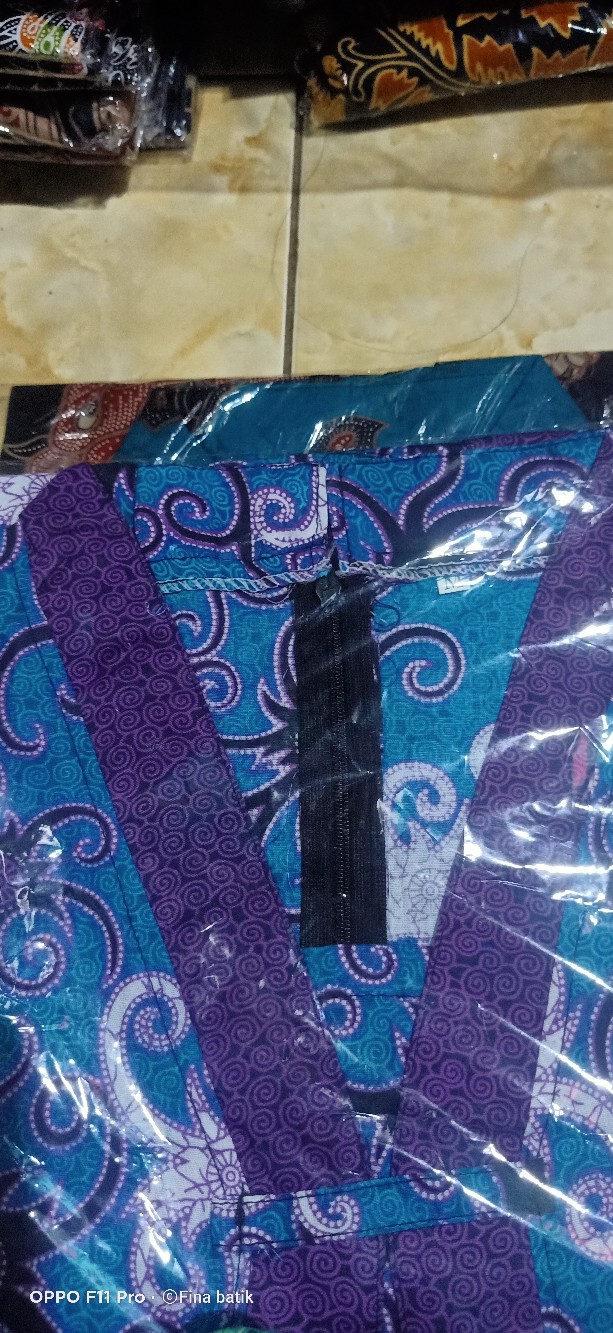 Batik Couple Keluarga Sania Ruffle Ori Ndoro Jowi Dnt Motif Cumi .s.m.l.xl.xxl.