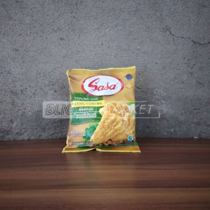 

Sasa / Tepung Pisang Goreng / Rasa Vanilla / 225g