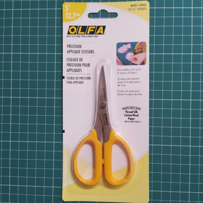 

Gunting Stainless Steel SCS-4 Olfa Stainless Steel Blade Scissors