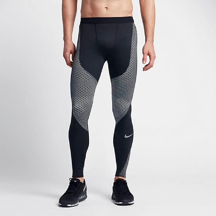  Celana  Ketat  Baselayer Nike Pro Combat Olahraga Running 