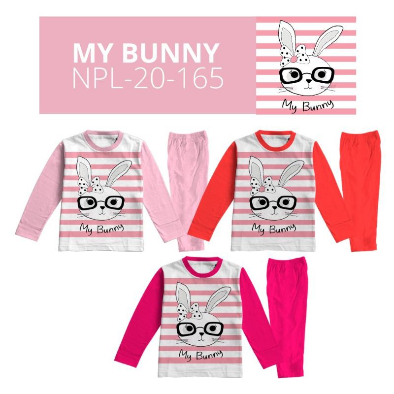 Setelan anak naked&free my bunny