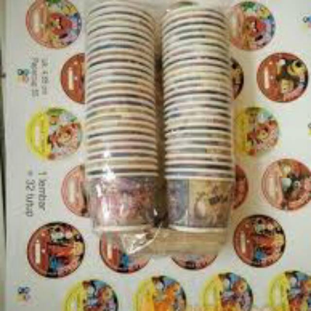 Jual paper cup es krim murah 50 ml isi 50 biji Dijual cepat Indonesia ...