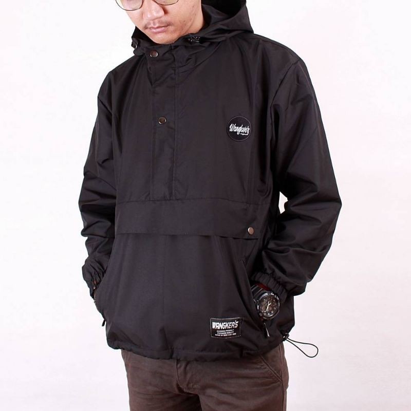 Jaket Cagoule Simple Big Size XXL Wangker's Ori 100%