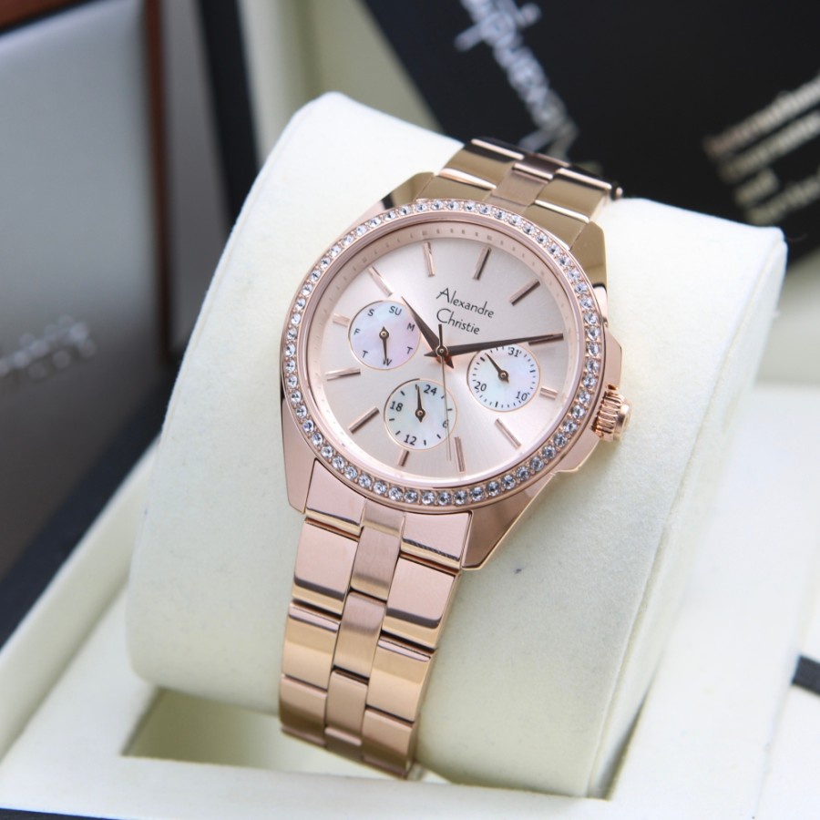 JAM TANGAN WANITA ALEXANDRE CHRISTIE AC 2949 ORIGINAL GARANSI RESMI 1 TAHUN