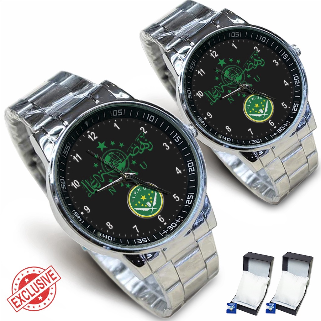 Jam Tangan Rantai Couple NU - I.P.N.U (Mantul)