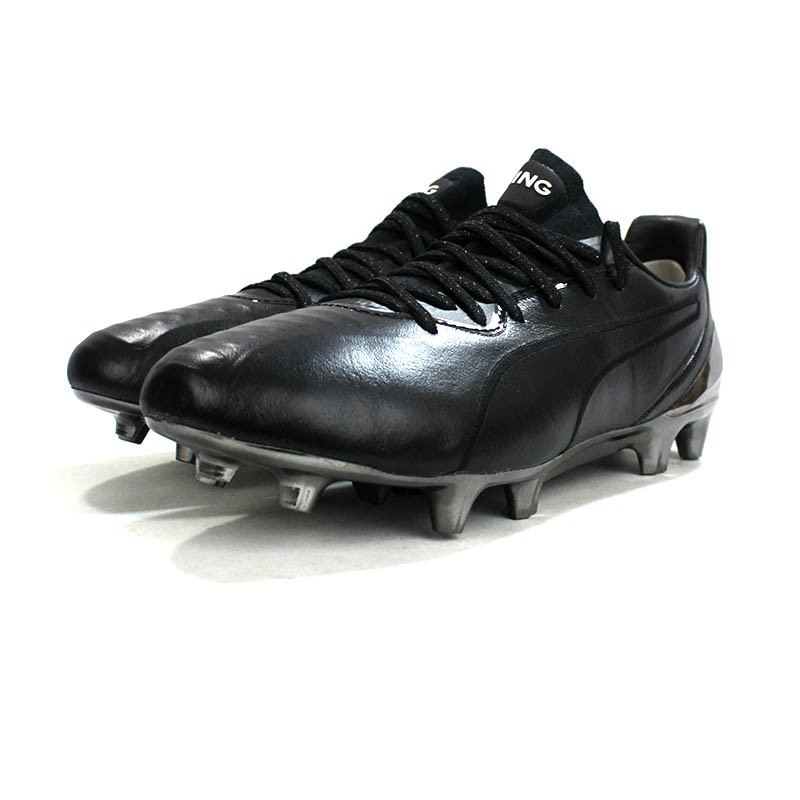 SEPATU BOLA PUMA KING PLATINUM FG/AG PUMA BLACK PUMA WHITE