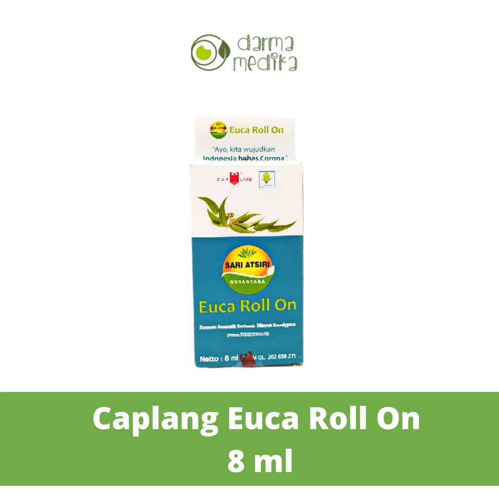 Cap Lang Euca Roll On 8 ml 8ml