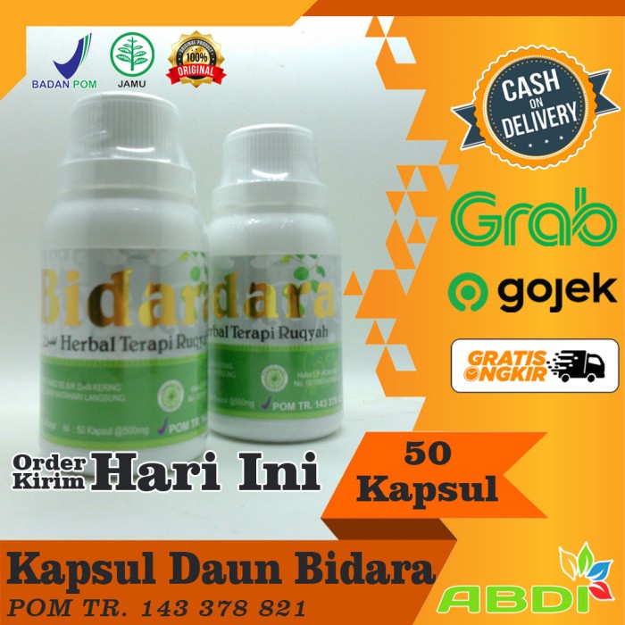 

Kapsul Daun Bidara (Terapi Ruqiah)