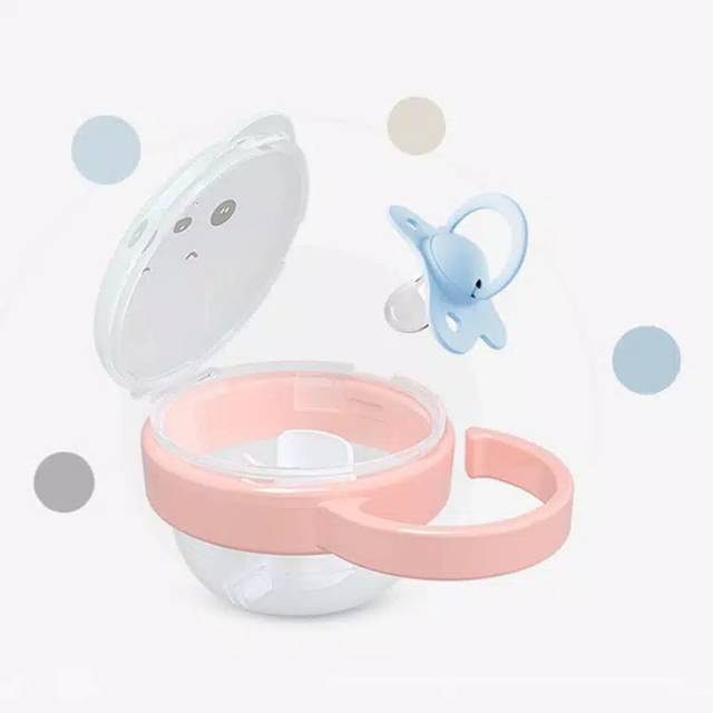 CASE PACIFIER Kotak wadah empeng lucu model gantung  Kotak wadah empeng Wadah bayi Empeng bayi dot , Dot Silikon Fleksibel untuk Bayi Newborn  Pacifier Case/ Kotak Empeng / Kotak Dot / Wadah Dot / Tempat Dot CASE DOT PACIFIER CASE WADAH DOT WADAH