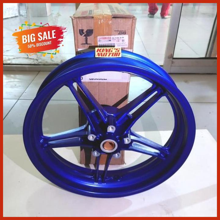Rekomendasi Velg Veleg Pelek Vixion New Biru. 1Pa. Nvl. Nva Asli Yamaha Original Yamaha Genuine