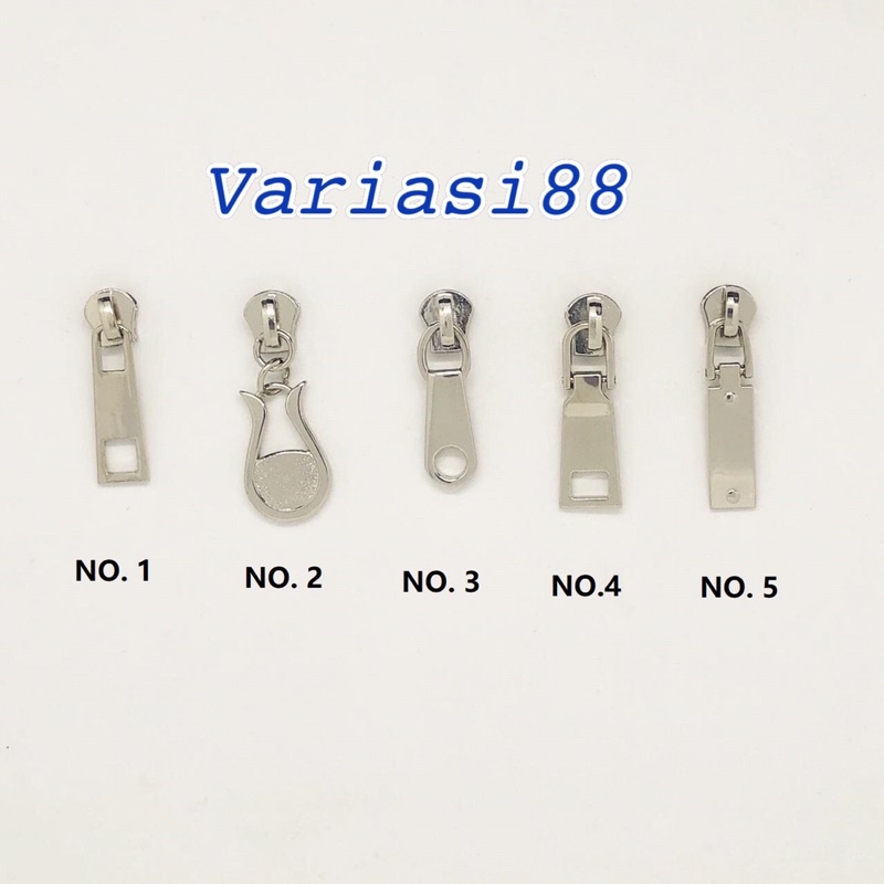 Kepala Resleting 05 Besi/Untuk Daun Resleting besi