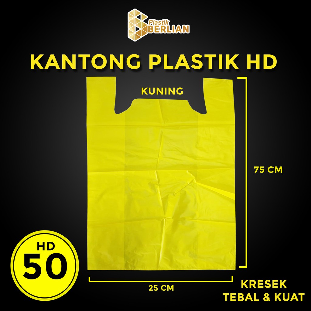 Agen Kantong Kresek Tebal Kuning Ukuran 50 / Kantong Plastik Hd 500 Gram B1gd1RUwqdz108