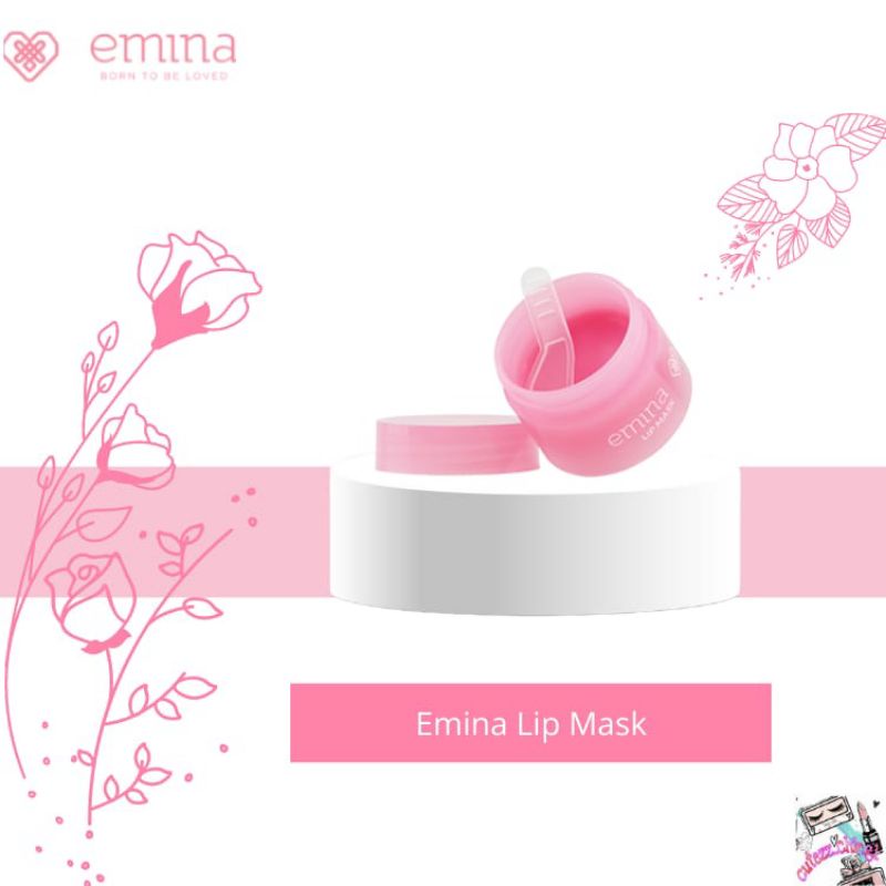 ☃Cutezz_Ching1☃Emina Lip Mask 9g - Pelembab Bibir