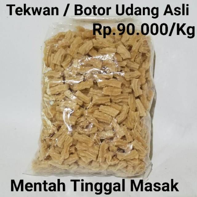 Tekwan Botor Kering Udang Asli Perkg Lemak Olah Olah Khas Palembang Tinggal Masak Shopee Indonesia