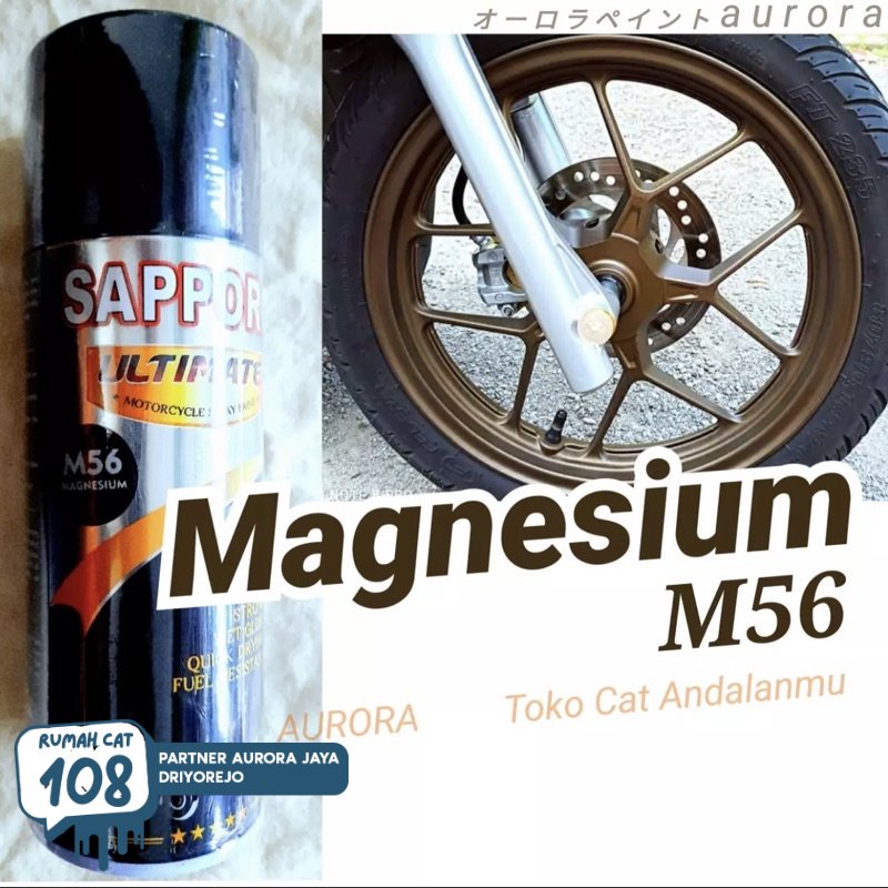 

Rumah Cat - Pilox Sapporo Ultimate Magnesium M56 Pilok Saporo Maknesium 400ml Rumah Cat Motor dan Mobil