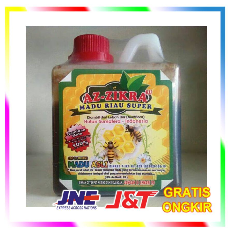 

Madu Hutan Riau Super Az Zikra 500 Gram