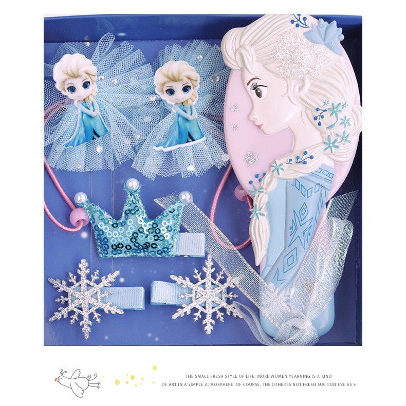 SET SISIR 3D JEPITAN Pita Anak Princess Disney Frozen/Snow White/Aurora/Mermaid