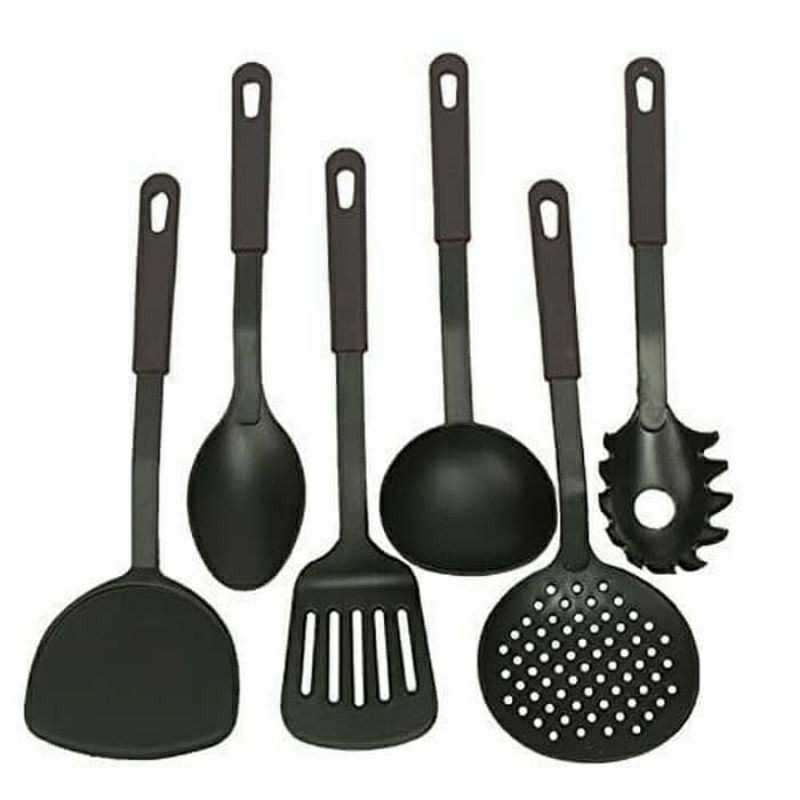 Souvenir Pernikahan Spatula Set isi 6 Pcs Cooking Set Accessories Kitchen Silikon Perlengkapan Rumah Masak