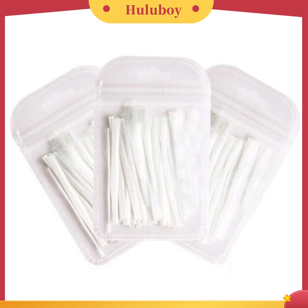 Huluboy Huluboy♡ 50pcs Kuku Extension Fiberglass Akrilik Untuk Manicure