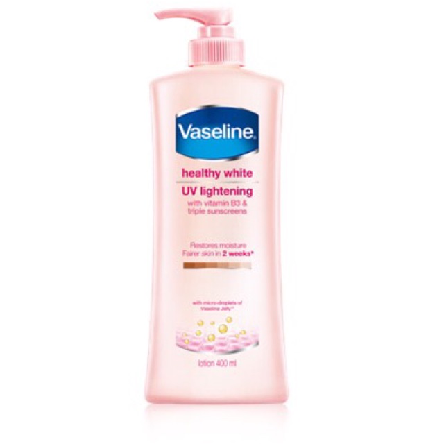 Vaseline Healty white micro dropet vaseline 400ml Handbody Vaseline