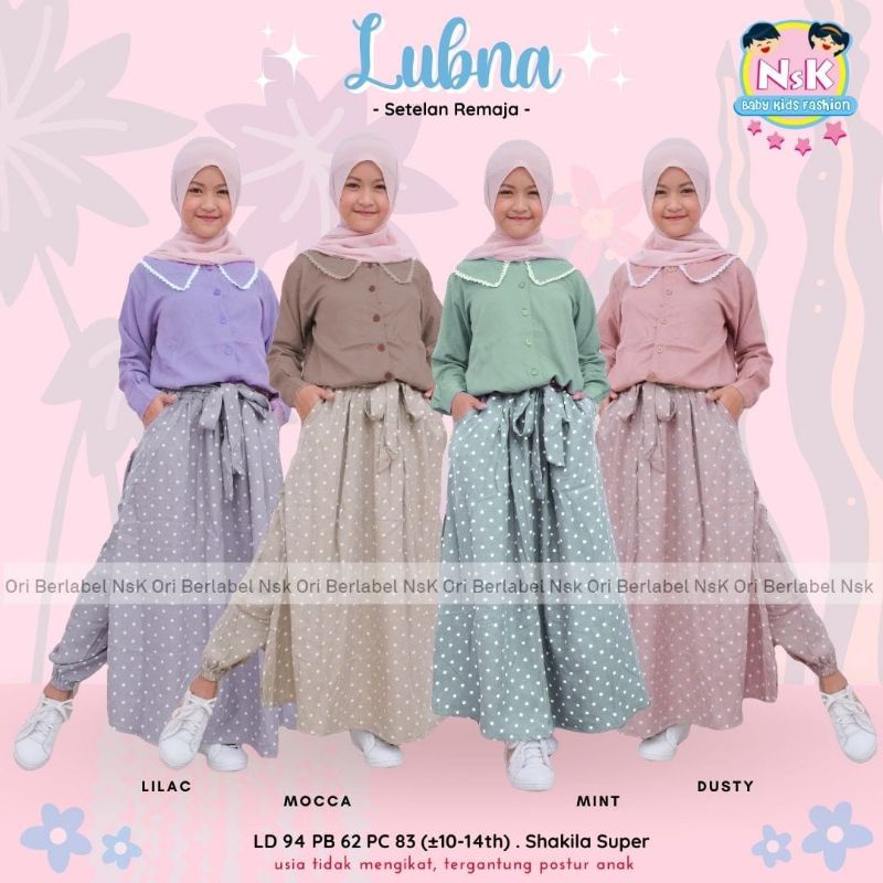 Lubna set Kids by NSK