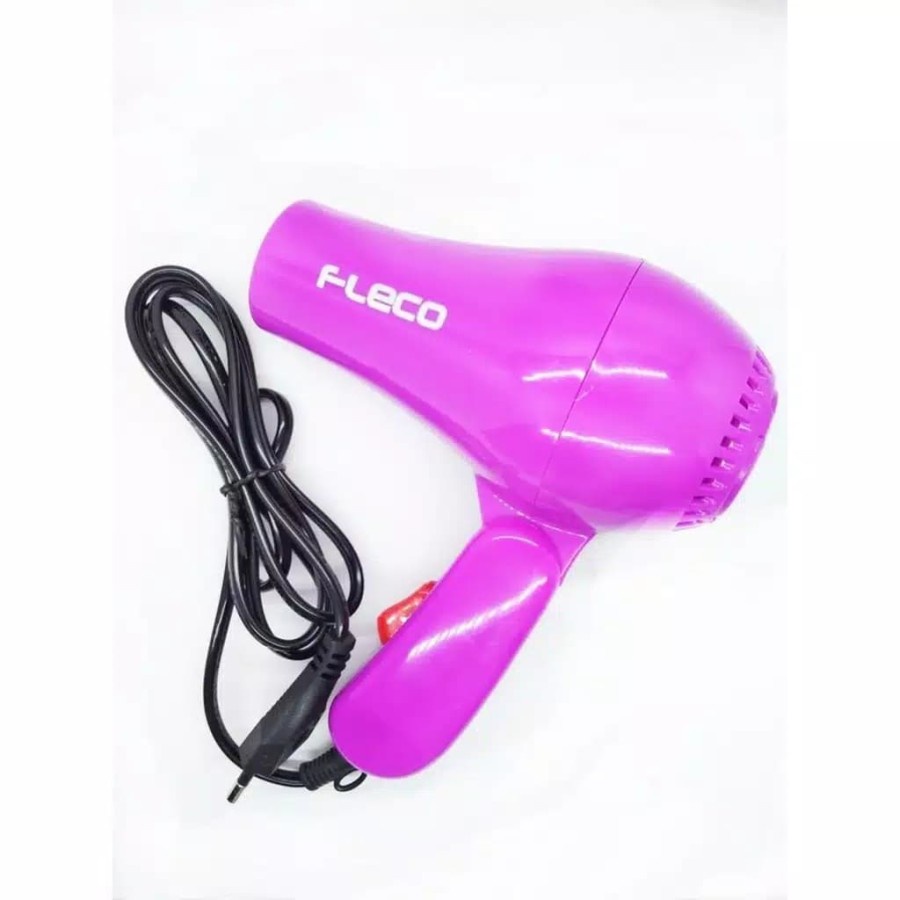 Hair Dryer Mini Lipat Fleco F-258 Alat Pengering Rambut Portable Bisa Dilipat Serbaguna
