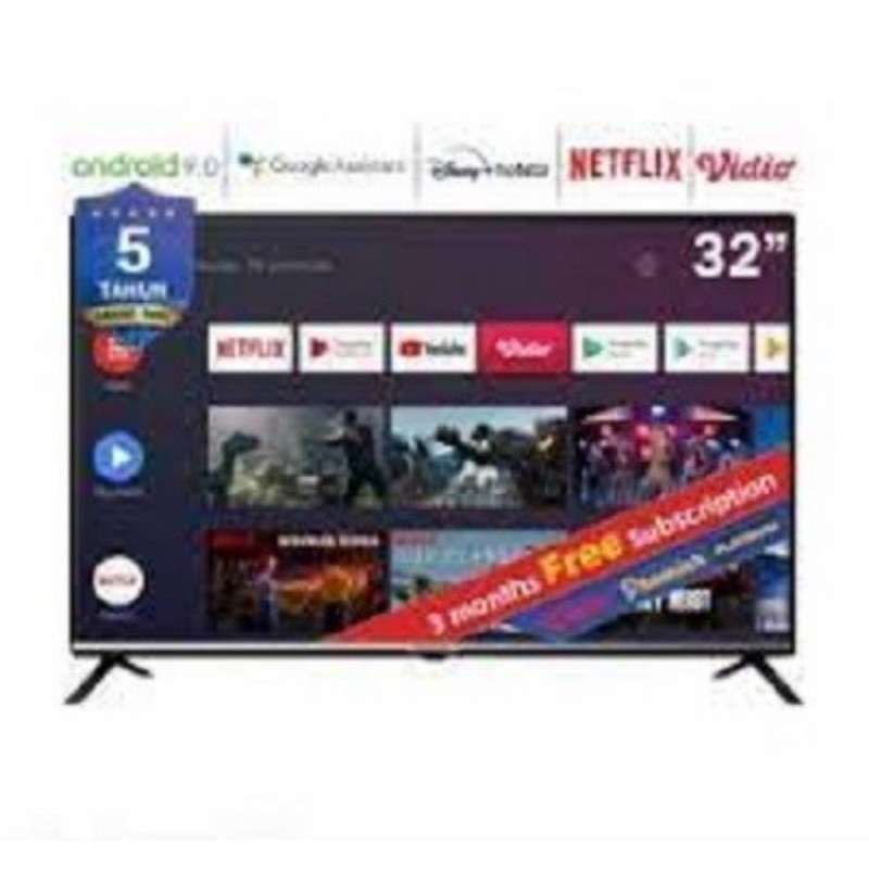 TV CHANGHONG 43 INCH ANDROID SMART TV L43H7