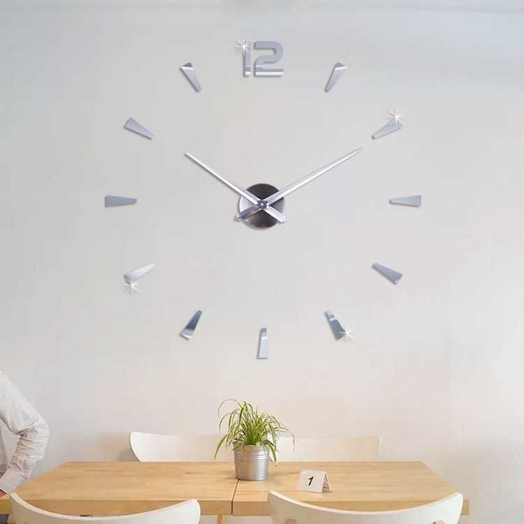 Jam Dinding DIY Giant Wall Clock Quartz Creative Design - DIY-114