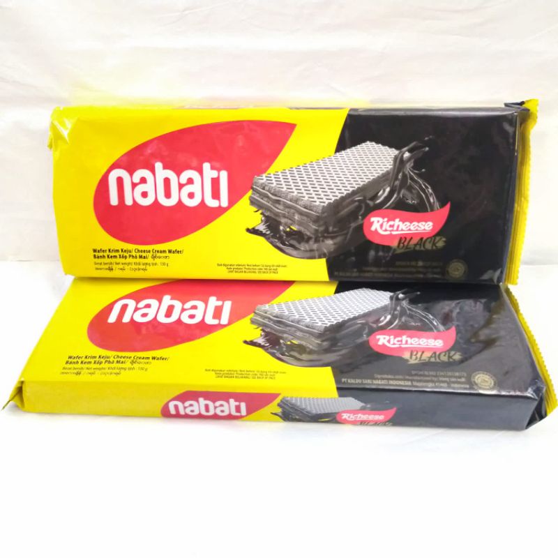 Wafer Nabati Richeese Black 130gr