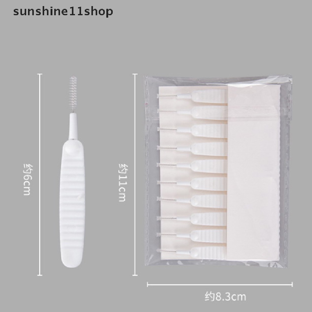 (SHO) 10pcs / set Kepala Shower / Teko / Nozzle / Ceret / Ceret / Ceret / Sikat Mikro Ukuran Kecil