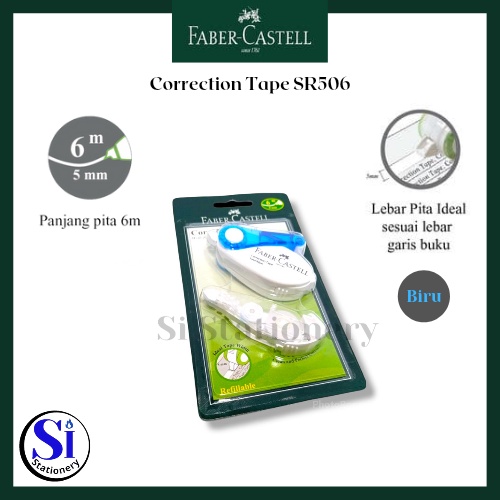 

Correction Tape Faber Castell SR-506 + 1 Refill