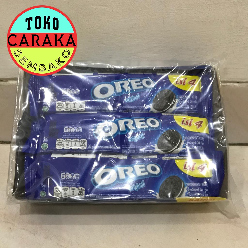 

Oreo Original Pack isi 12 x 38g