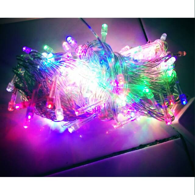 Lampu Tumblr Light Rainbow 7 Warna Panjang 10 Meter