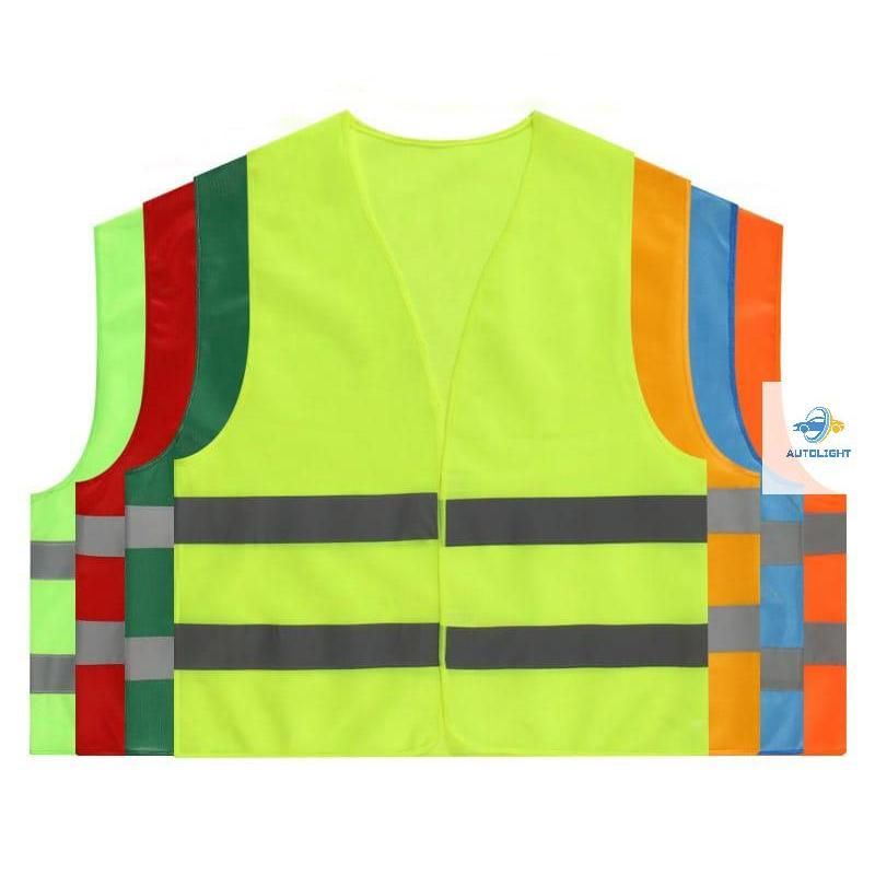 Rompi Baju Proyek / Parkir / Custom / Safety Vest / Lapangan Reflektif