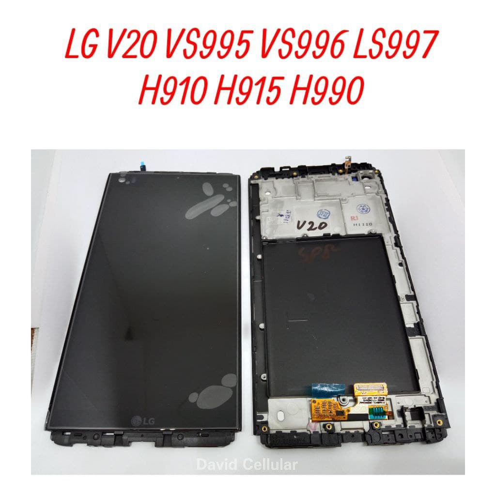 LCD TOUCHSCREEN LG V20 VS995 VS996 LS997 H910 H915 H990 FULLSET FRAME