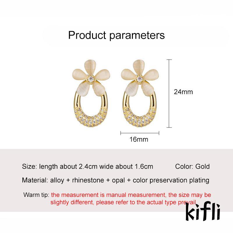 Anting Stud,Opal Bentuk Nanas,Untuk Wanita