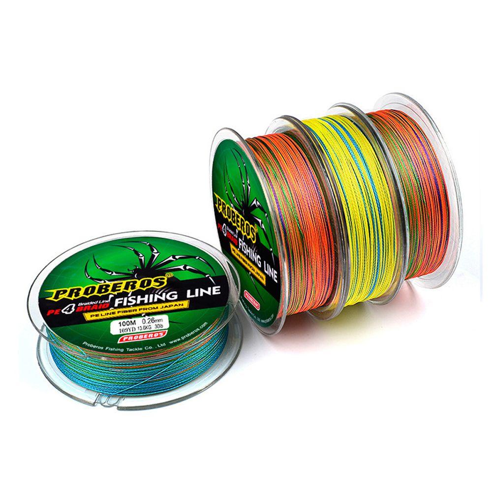 Lanfy Pancing Aksesoris Air Asin Berkualitas Alat Pancing 4kepang Fishing Tackle PE Braided Line