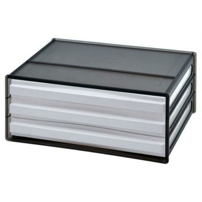 Rak File DDH-103N Shuter Desk File Organizer Lemari Cabinet - Hitam