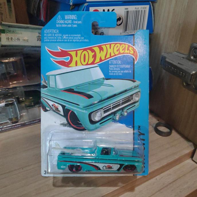 Best Seller] Hot Wheels Custom 62 Chevy Hw City 2013 Biru Hijau